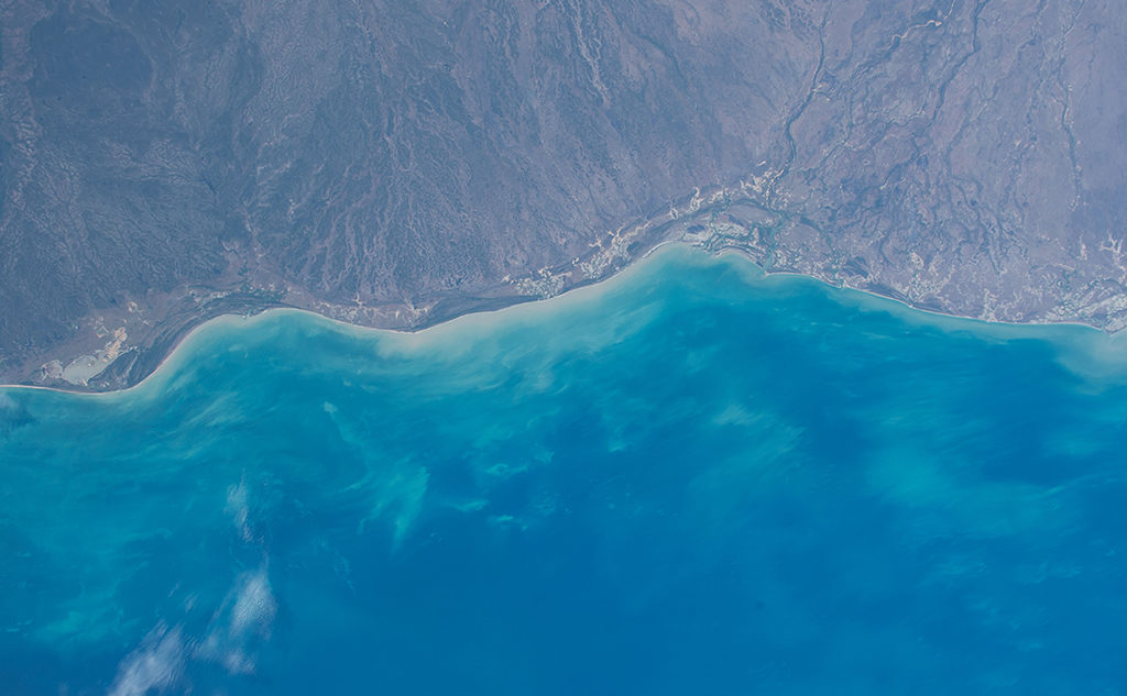 Littoral vu du ciel