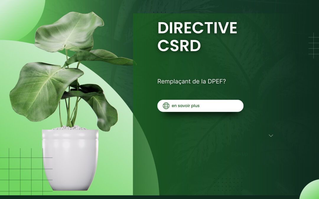 Directive CSRD – Nouvel outil de reporting sur la durabilité des entreprises