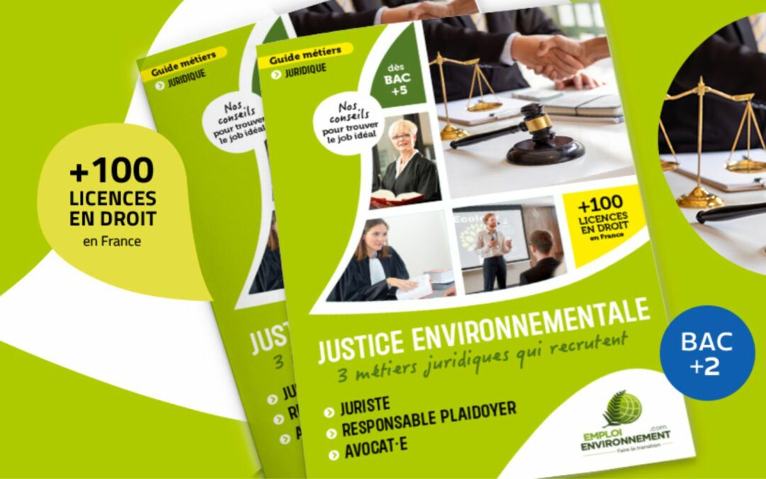 Droit de l’environnement : emploi-environnement sort son guide métier